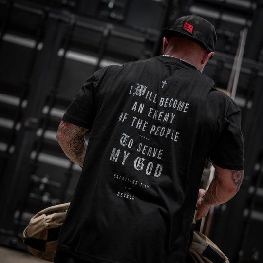 I Will Become An Enemy To The People Heavyweight Men&