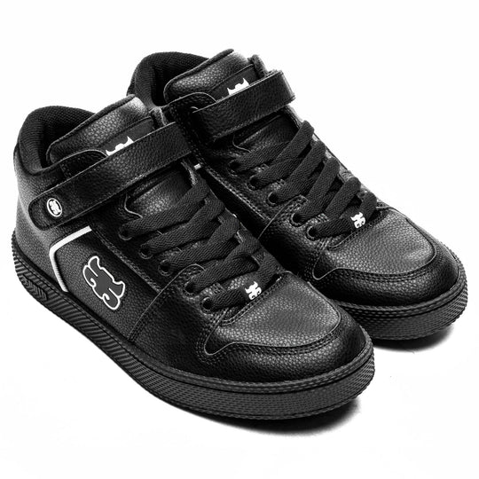 IPATH GRASSHOPPER - BLACK PEBBLE LEATHER SHOES - One Revolver Surfboards