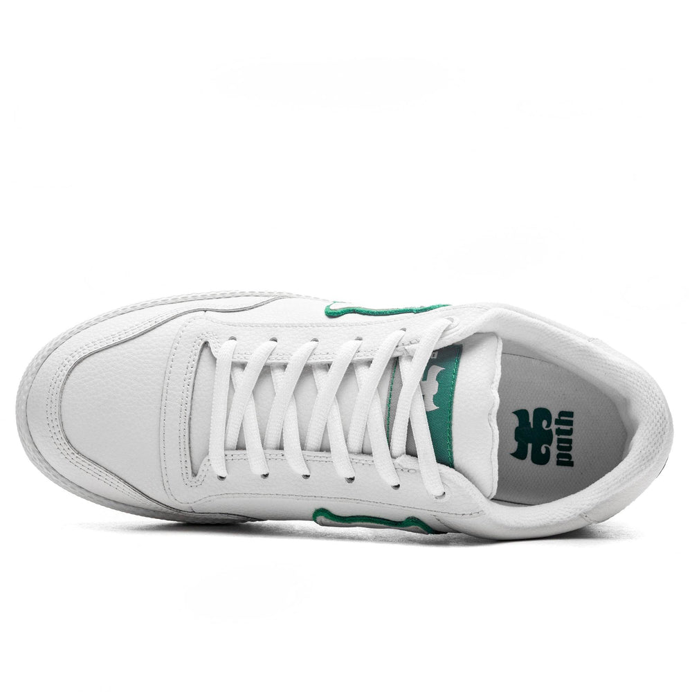 IPATH 1985 - WHITE PEBBLE LEATHER SHOES - One Revolver Surfboards