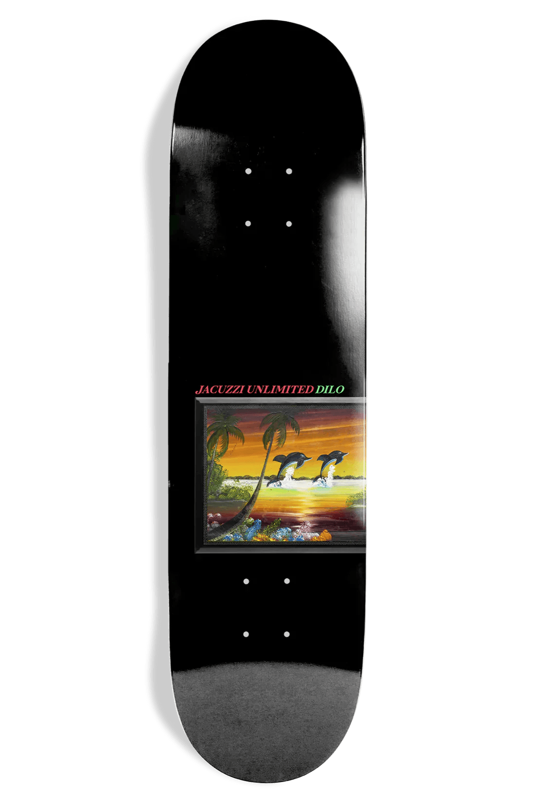 Jacuzzi Unlimited John Dilo Flipper EX7 Skateboard Deck - Size 8.25 - One Revolver Surfboards