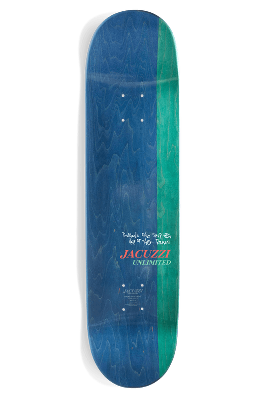 Jacuzzi Unlimited John Dilo Flipper EX7 Skateboard Deck - Size 8.25 - One Revolver Surfboards