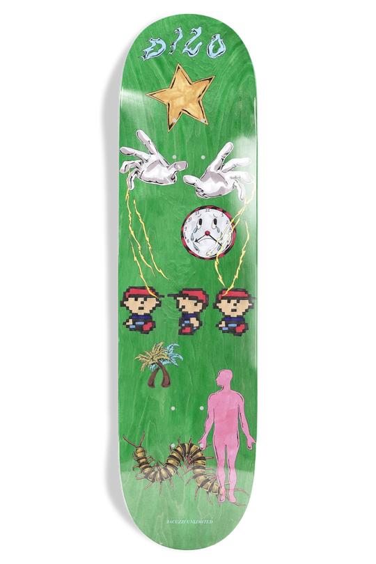 Jacuzzi Unlimted John Dilo Projection 8.5" Skateboard Deck