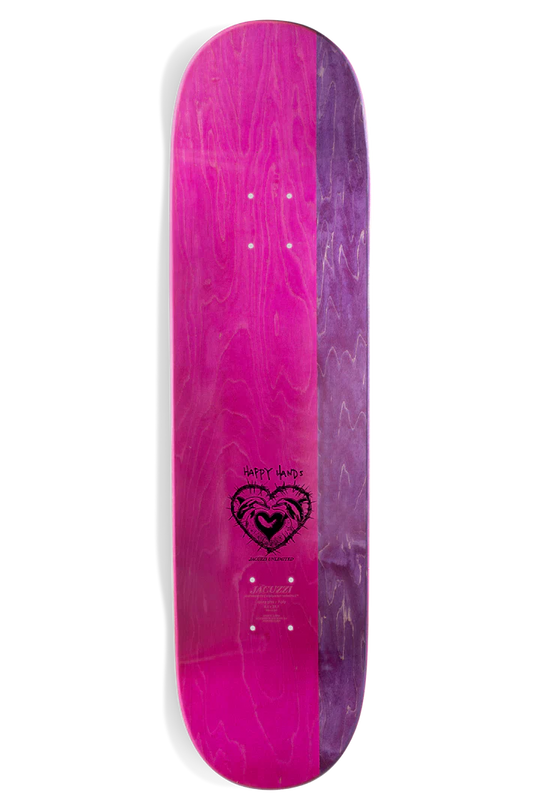 Jacuzzi Rainbow Hands Jet Ski 8.5" Skateboard Deck