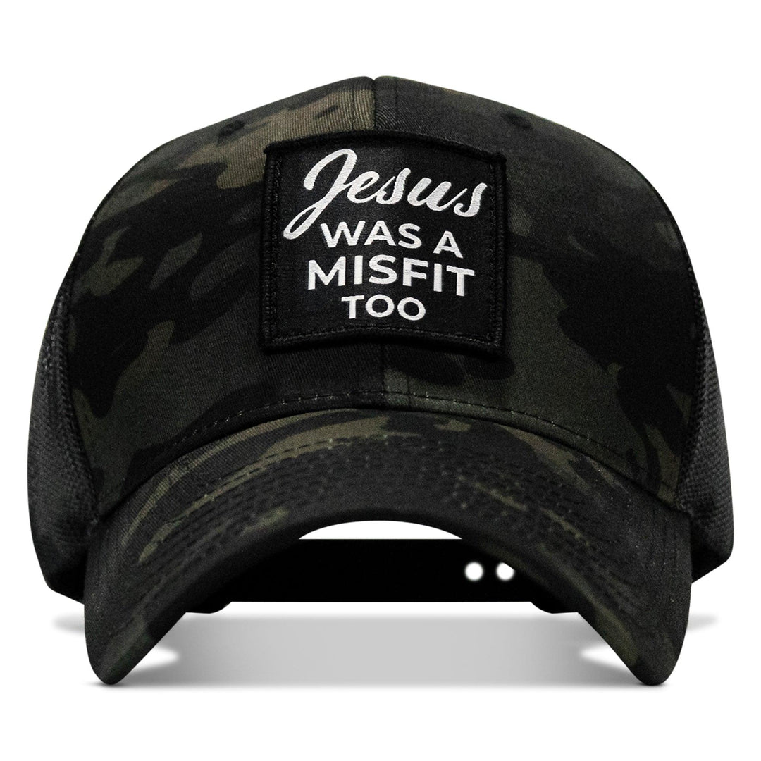 One Revolver Surfboards - Jesus Was A Misfit Too Patch Snapback Hat HEADWEAR