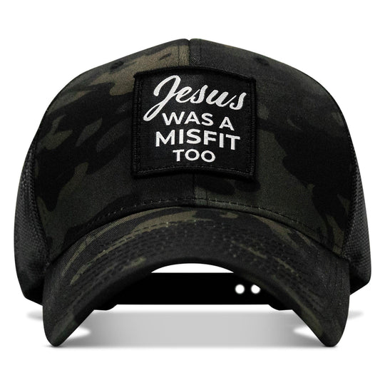 One Revolver Surfboards - Jesus Was A Misfit Too Patch Snapback Hat HEADWEAR