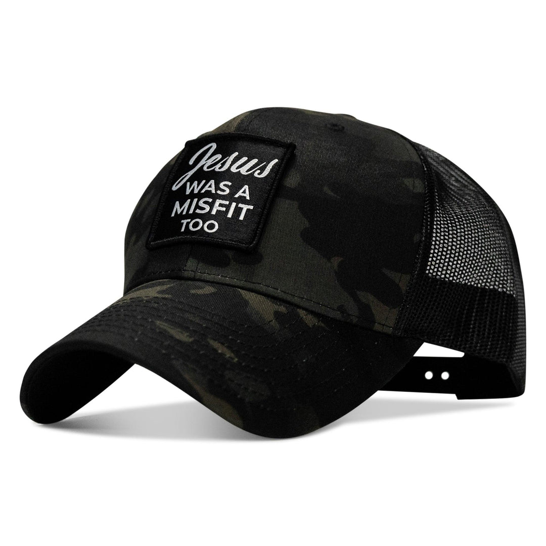 One Revolver Surfboards - Jesus Was A Misfit Too Patch Snapback Hat HEADWEAR