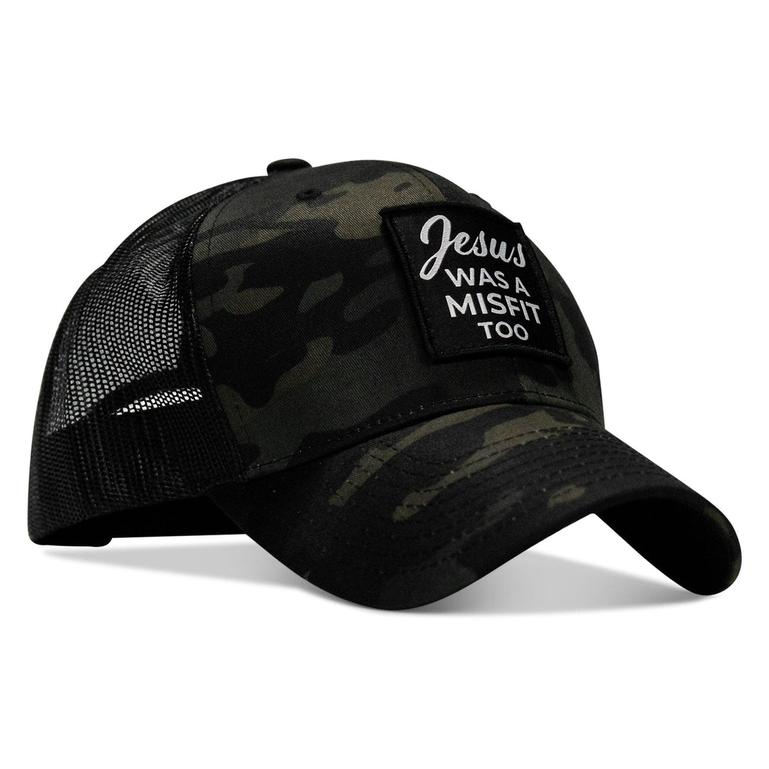 One Revolver Surfboards - Jesus Was A Misfit Too Patch Snapback Hat HEADWEAR