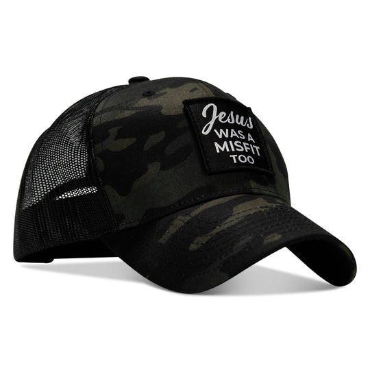 One Revolver Surfboards - Jesus Was A Misfit Too Patch Snapback Hat HEADWEAR