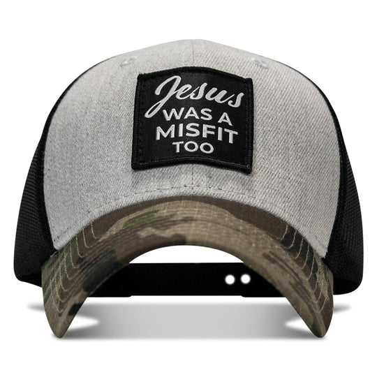 One Revolver Surfboards - Jesus Was A Misfit Too Patch Snapback Hat HEADWEAR
