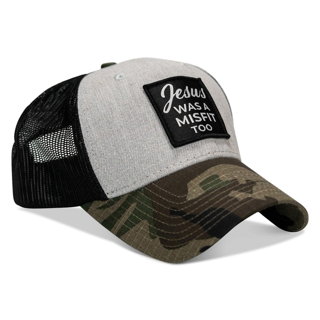 One Revolver Surfboards - Jesus Was A Misfit Too Patch Snapback Hat HEADWEAR