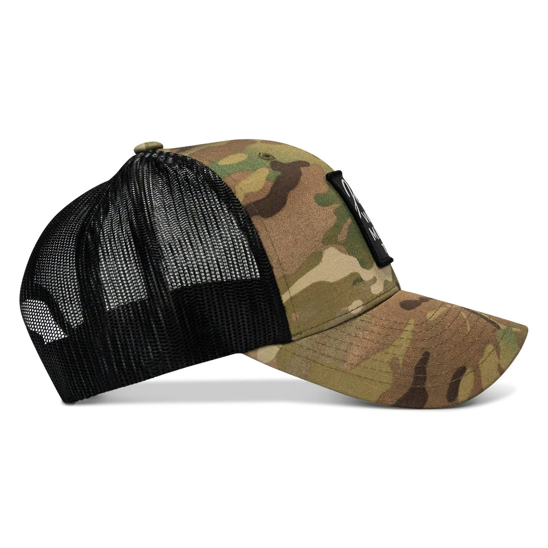 One Revolver Surfboards - Jesus Was A Misfit Too Patch Snapback Hat HEADWEAR