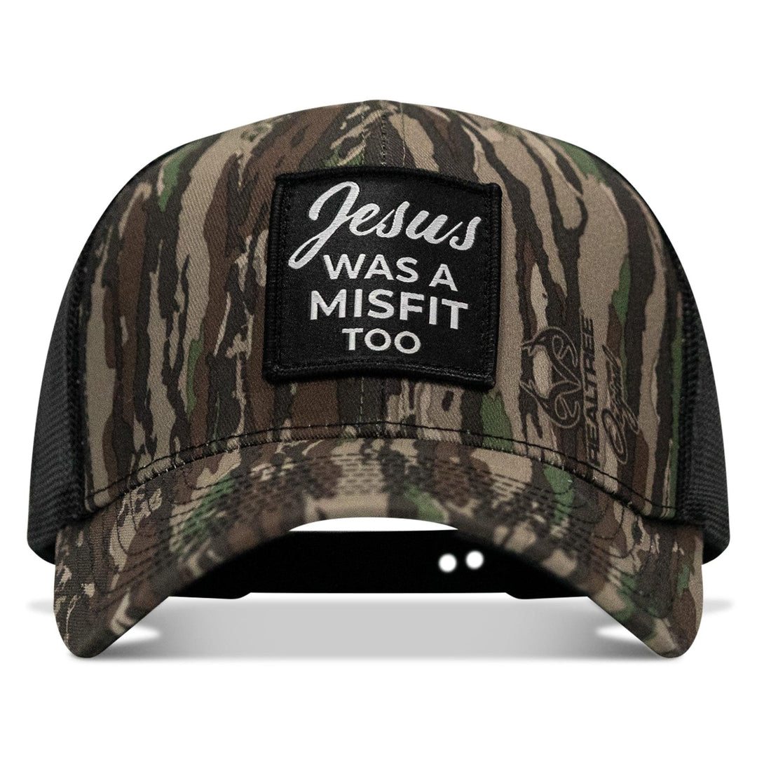 One Revolver Surfboards - Jesus Was A Misfit Too Patch Snapback Hat HEADWEAR