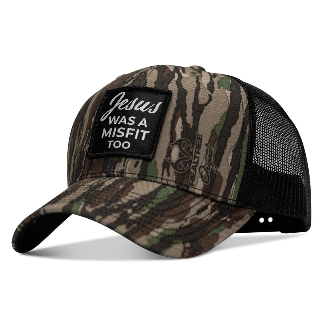 One Revolver Surfboards - Jesus Was A Misfit Too Patch Snapback Hat HEADWEAR