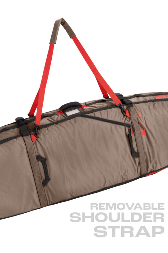 Wheeled JJF 4 Board Travel Bag - Coyote - One Revolver Surfboards