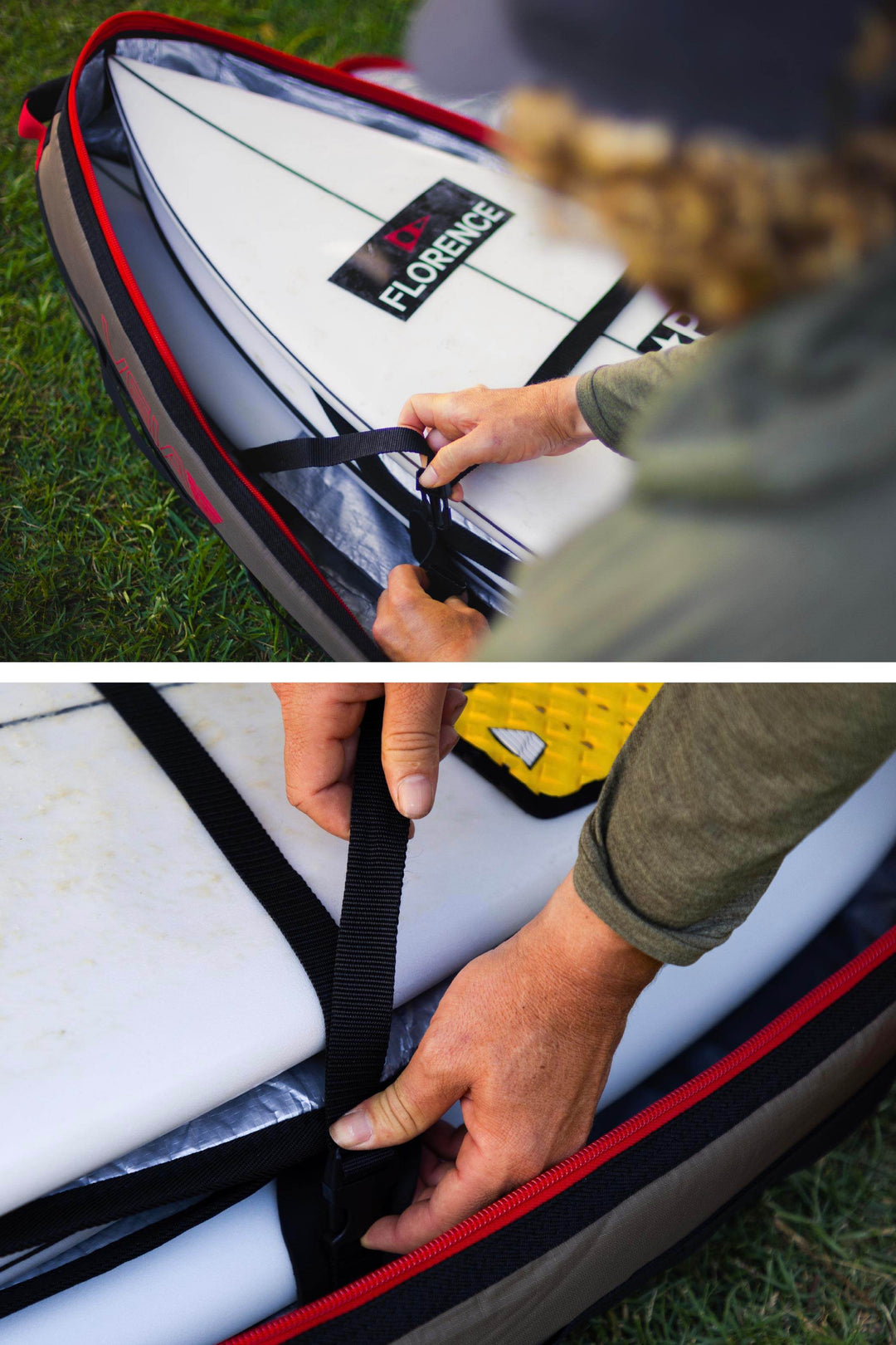 John John Florence 3/2 Board Travel Bag - Coyote - One Revolver Surfboards