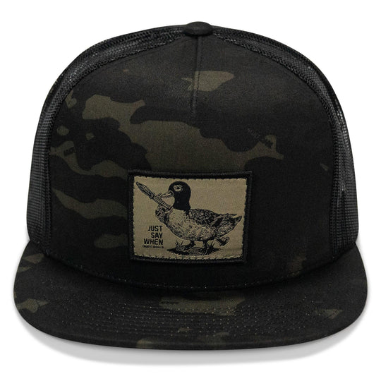 One Revolver Surfboards - Just Say When Patch Flatbill Hat HEADWEAR