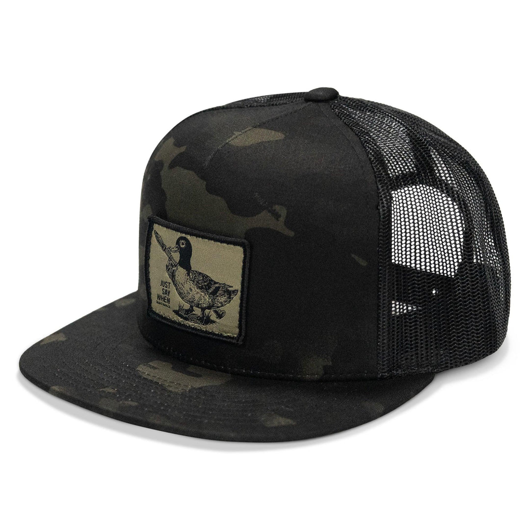 One Revolver Surfboards - Just Say When Patch Flatbill Hat HEADWEAR