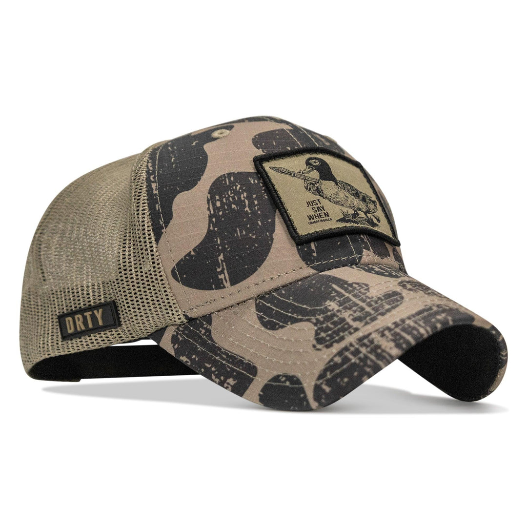 One Revolver Surfboards - Just Say When Patch Original Ripstop Snapback Hat HEADWEAR