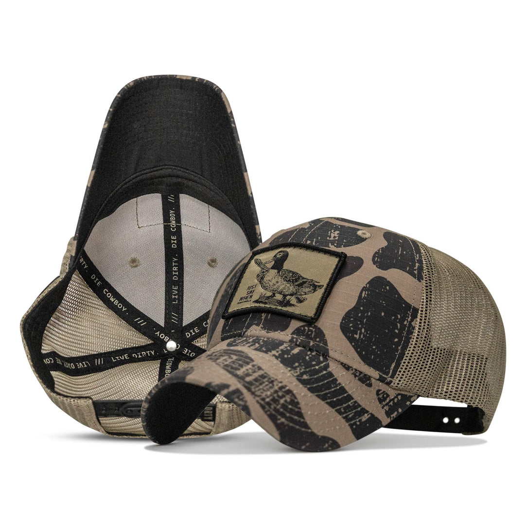 One Revolver Surfboards - Just Say When Patch Original Ripstop Snapback Hat HEADWEAR