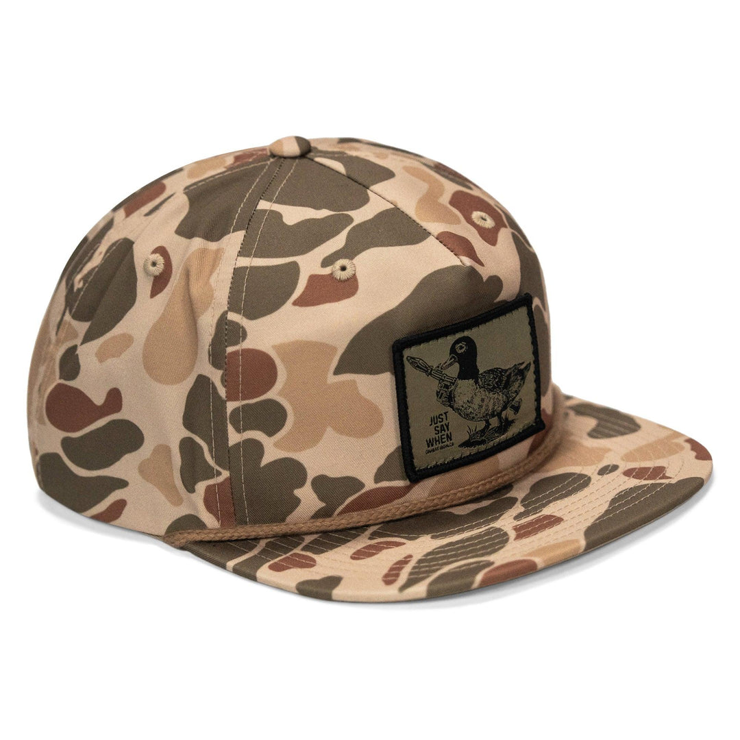 One Revolver Surfboards - Just Say When Patch Flatbill Hat HEADWEAR