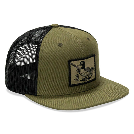 One Revolver Surfboards - Just Say When Patch Flatbill Hat HEADWEAR