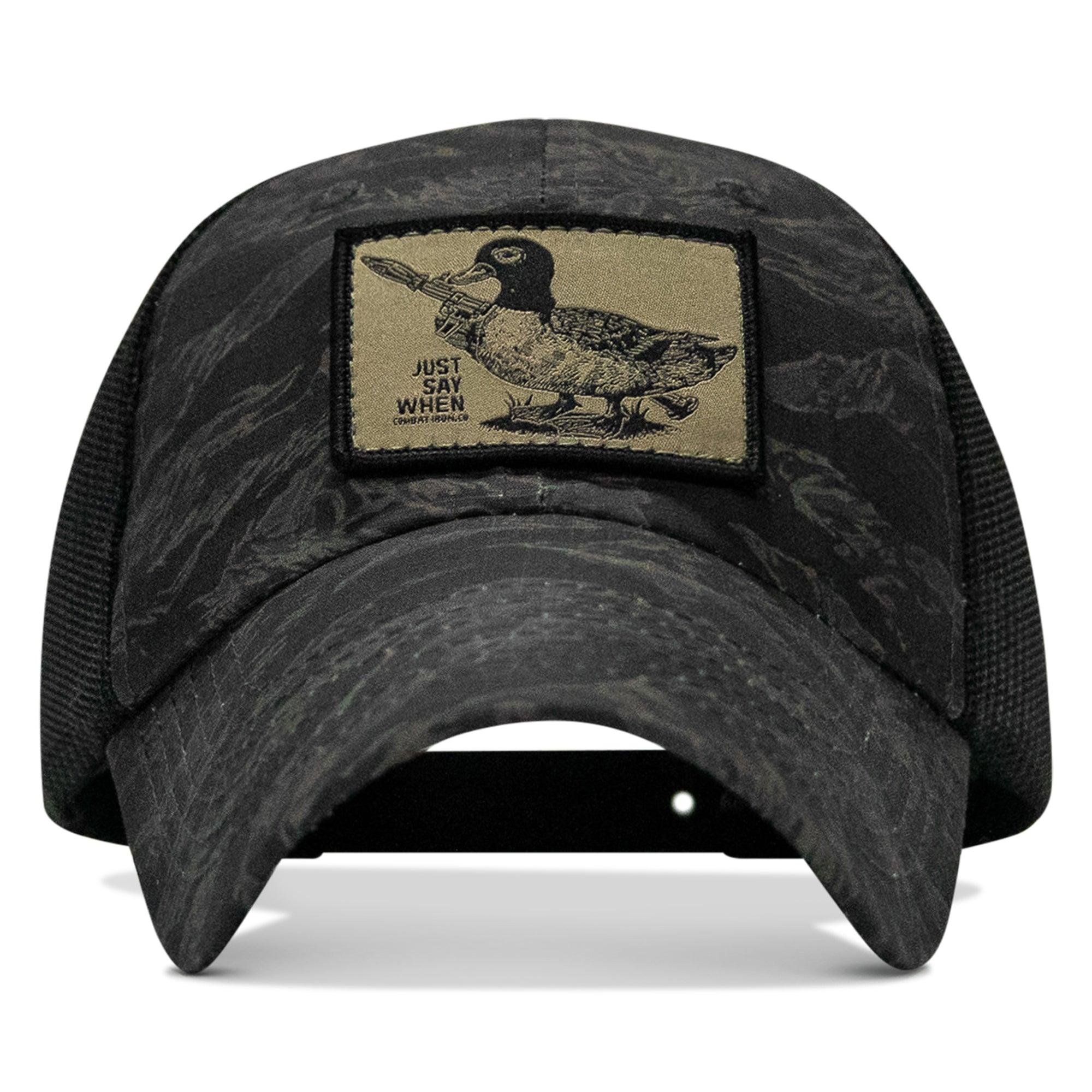 One Revolver Surfboards - Just Say When Patch. Tactical Ripstop Mesh Snapback Hat HEADWEAR