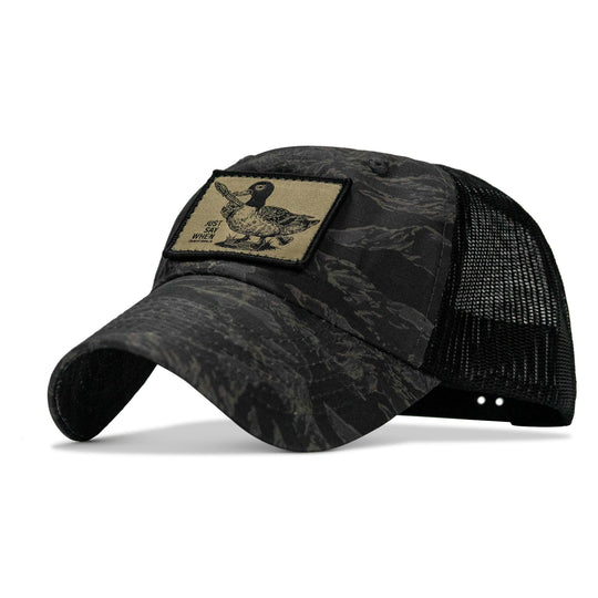 One Revolver Surfboards - Just Say When Patch. Tactical Ripstop Mesh Snapback Hat HEADWEAR