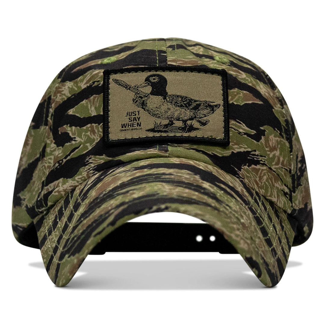 One Revolver Surfboards - Just Say When Patch. Tactical Ripstop Mesh Snapback Hat HEADWEAR