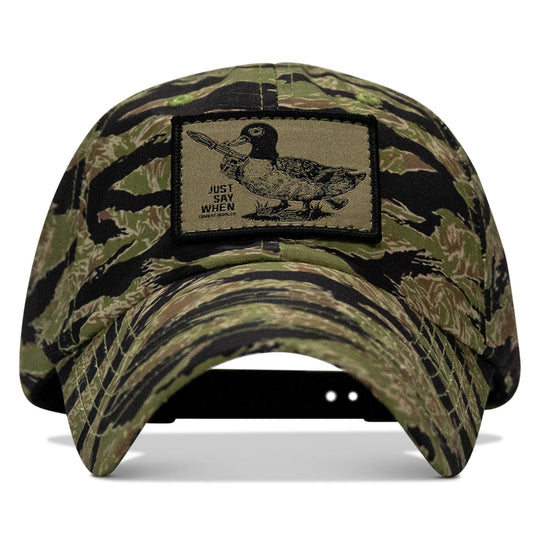 One Revolver Surfboards - Just Say When Patch. Tactical Ripstop Mesh Snapback Hat HEADWEAR