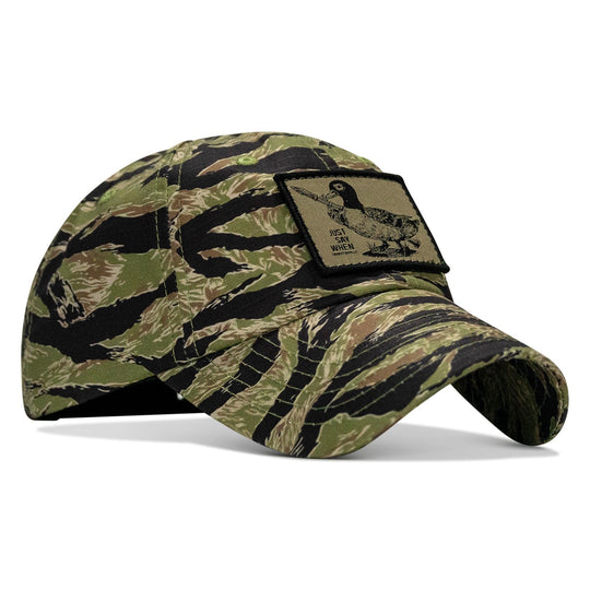 One Revolver Surfboards - Just Say When Patch. Tactical Ripstop Mesh Snapback Hat HEADWEAR