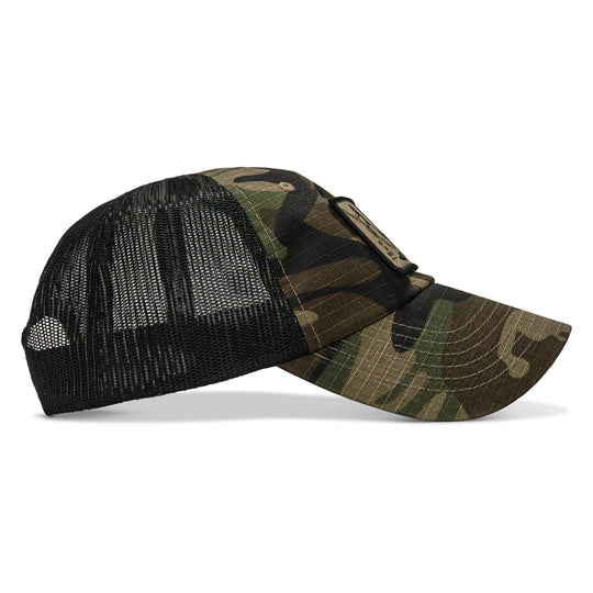 One Revolver Surfboards - Just Say When Patch. Tactical Ripstop Mesh Snapback Hat HEADWEAR