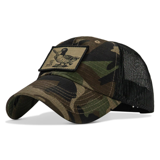 One Revolver Surfboards - Just Say When Patch. Tactical Ripstop Mesh Snapback Hat HEADWEAR