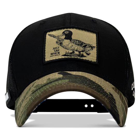 Just Say When Patch Original Ripstop Snapback Hat
