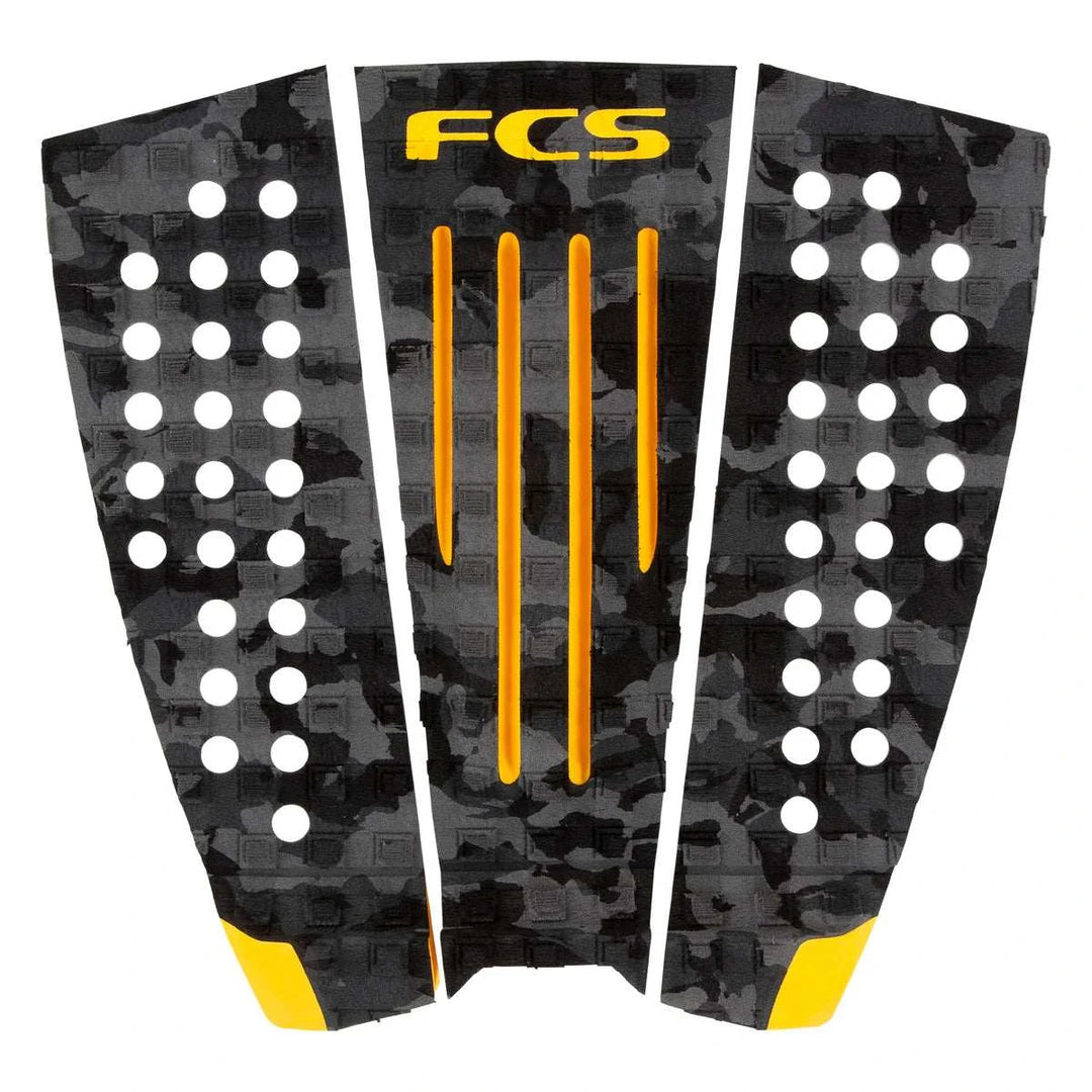 FCS Julian Wilson TractionFCS Julian Wilson Traction
New Season Colors 23/24
Julian Wilson's signature 3 piece pad, designed for increased traction and reduced weight.
Overview
Designed and tSurfing Tail PadsOne Revolver SurfboardsOne Revolver SurfboardsFCS Julian Wilson Traction