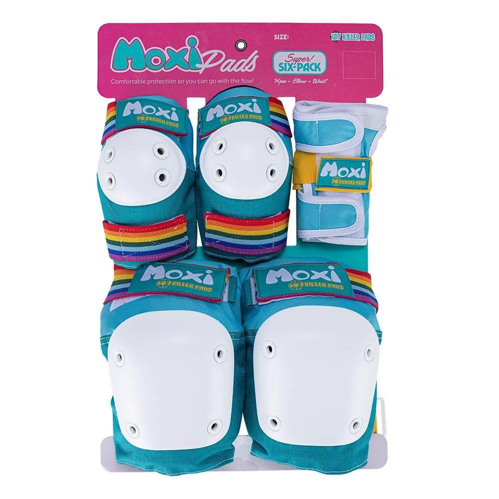 187 Killer Pads MOXI Six Pack Pad Set Wrist Guards / Elbow Pads / Knee Pads - One Revolver Surfboards