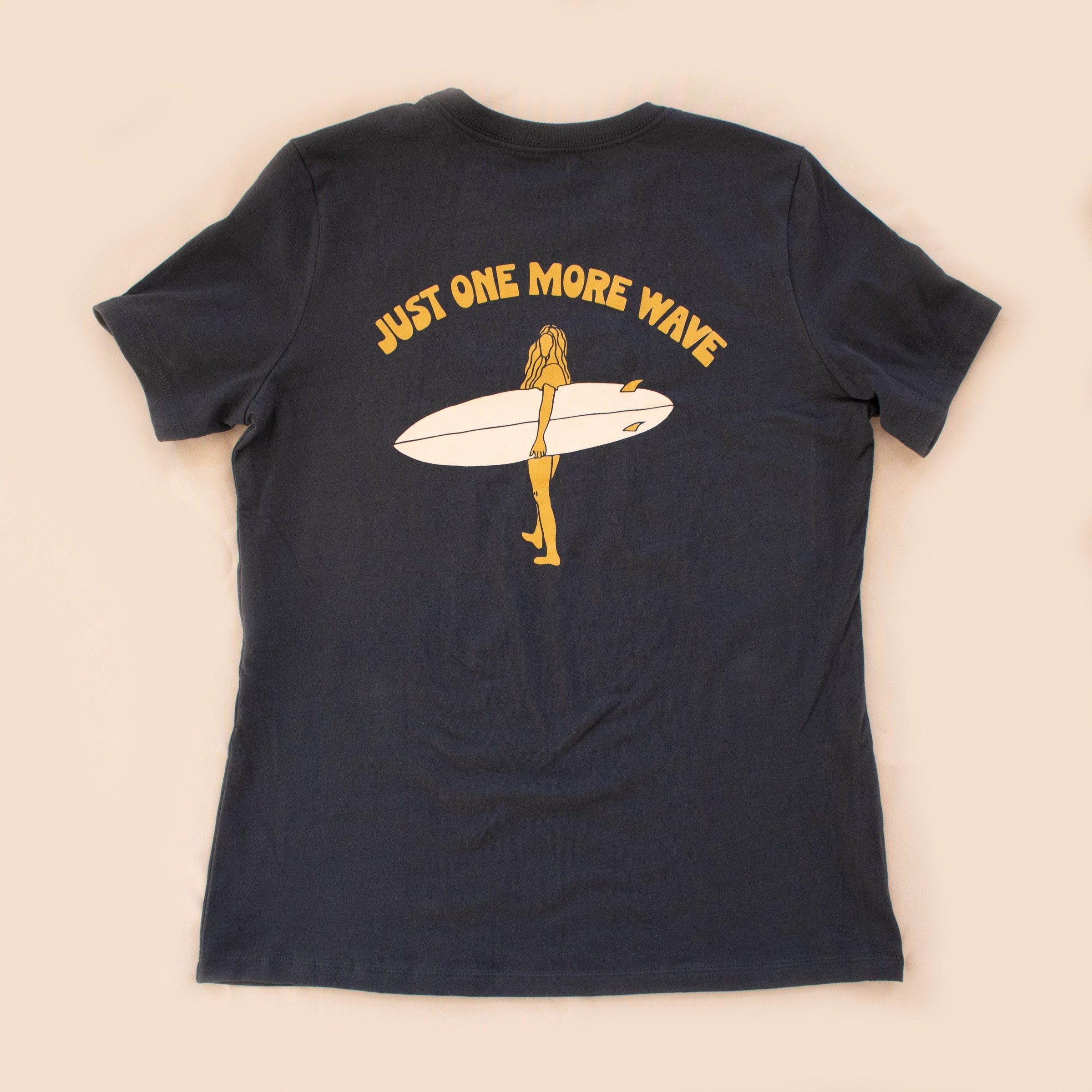 Just One More Wave Women's Fit Tee - One Revolver Surfboards