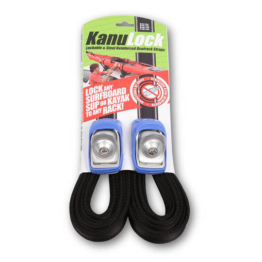 KanuLock 5.4M / 18FT Lockable Tie-Down Straps