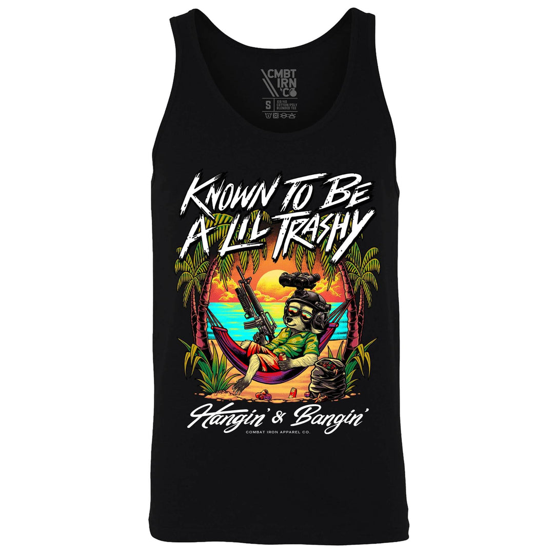 Known To Be A Lil Trashy Raccoon Men's Tank - MEN'S TANK TOP - One Revolver Surfboards