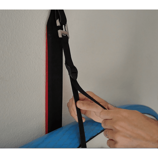Kayak or Paddleboard Wall Storage Sling | Adjustable Wall Mount - One Revolver Surfboards