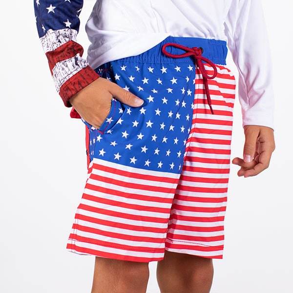 Kid's Swim Trunks - One Revolver Surfboards