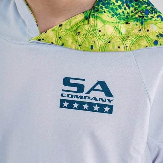 Kid's Hooded Performance Long Sleeve Shirt - One Revolver Surfboards