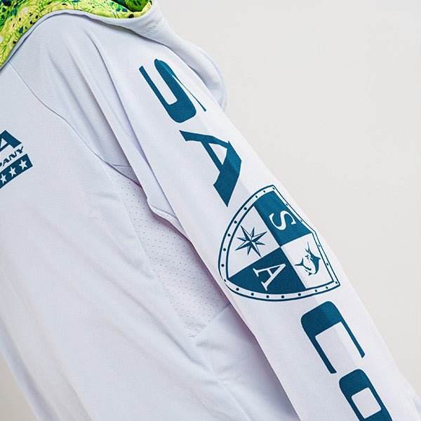 Kid's Hooded Performance Long Sleeve Shirt - One Revolver Surfboards