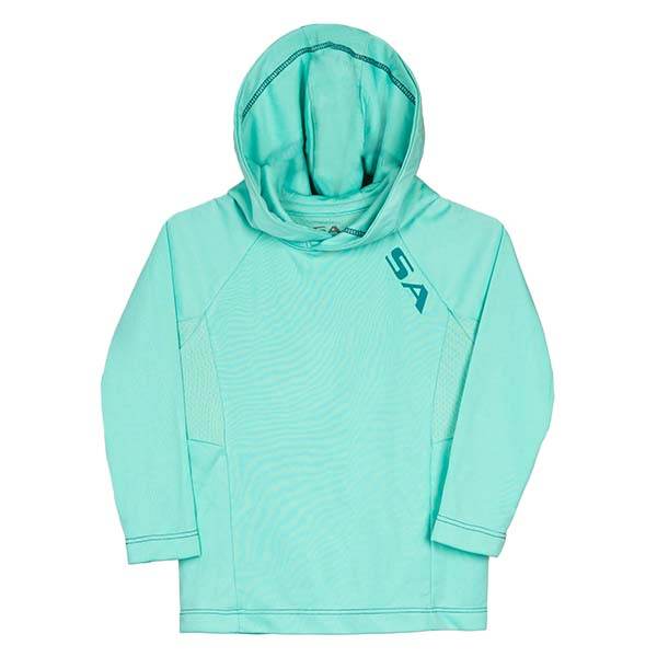 Kid's Hooded Performance Long Sleeve Shirt - One Revolver Surfboards