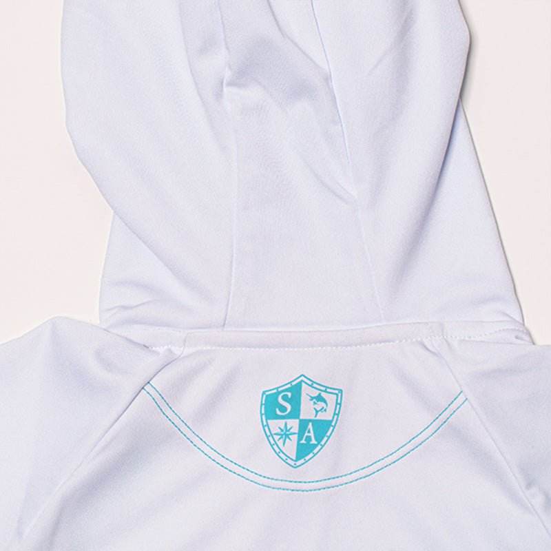 Kid's Hooded Performance Long Sleeve Shirt - One Revolver Surfboards