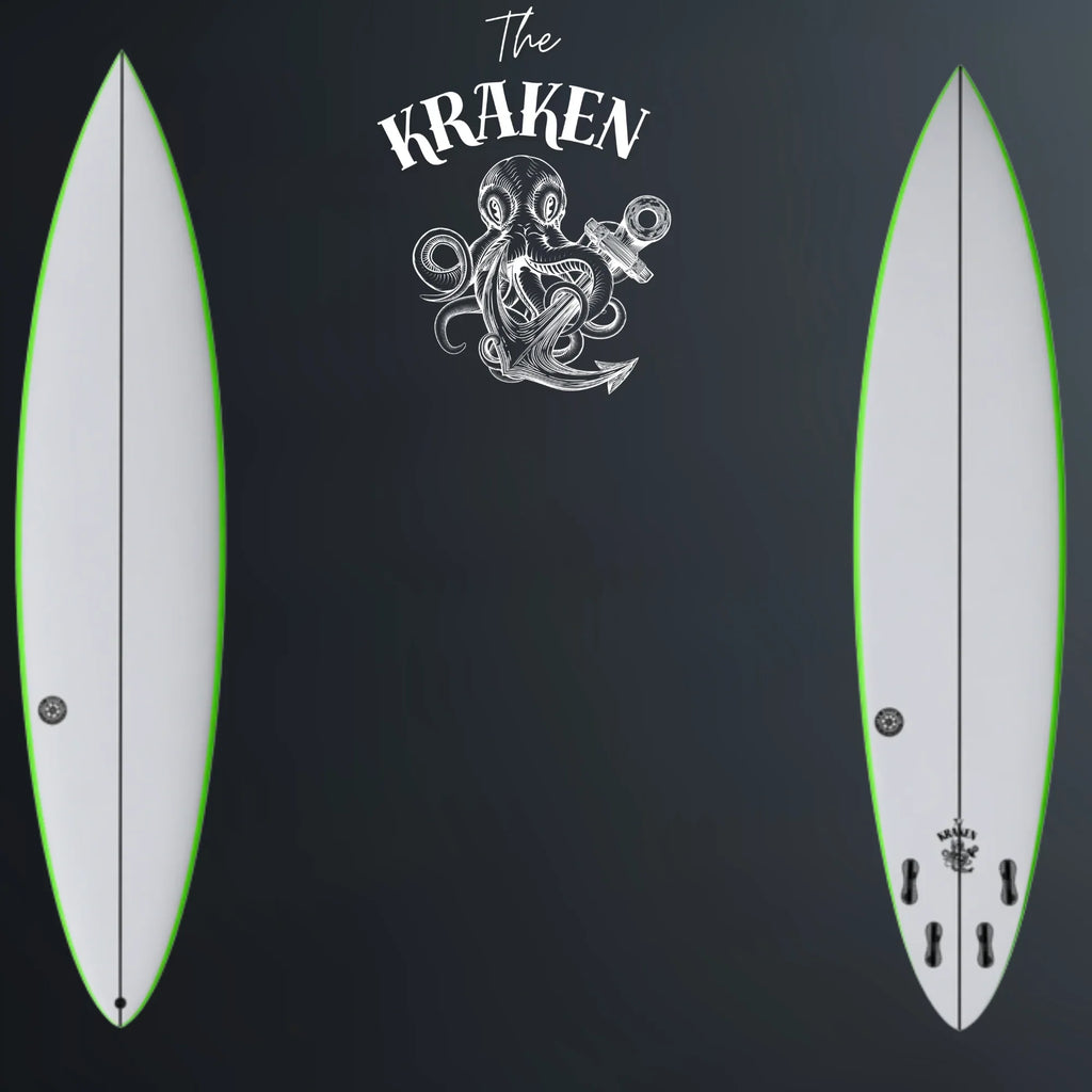 Kraken Big Wave Gun Surfboard | Heavy Water Performance – One