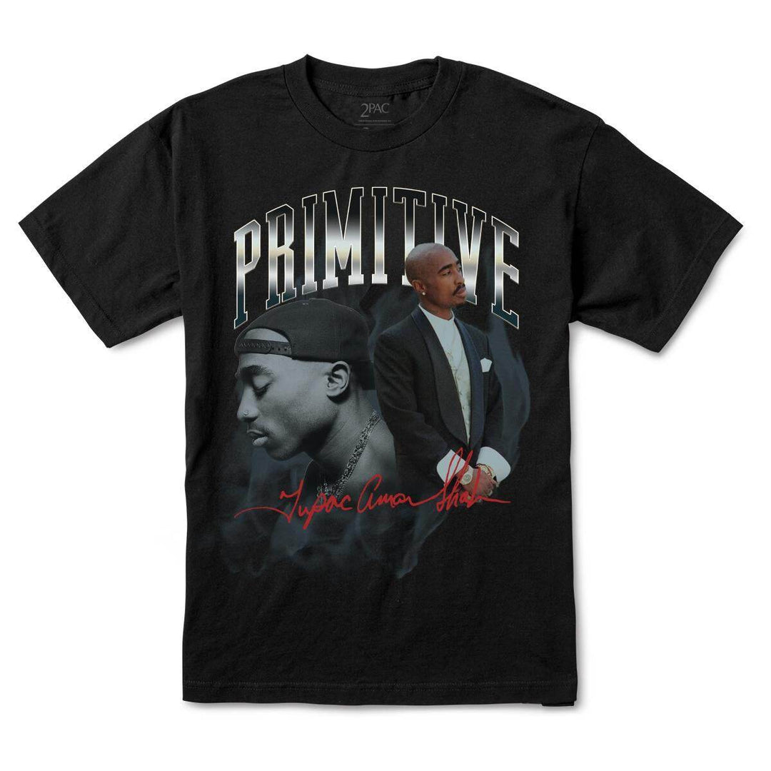 Primitive x Tupac Shakur Legend T-Shirt - One Revolver Surfboards