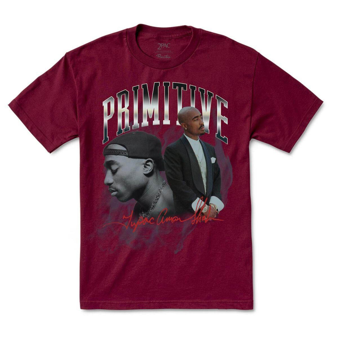Primitive x Tupac Shakur Legend T-Shirt - One Revolver Surfboards