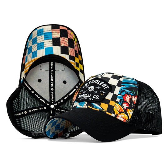 Lift Violent Barbell Co Patch Original Ripstop Snapback Hat