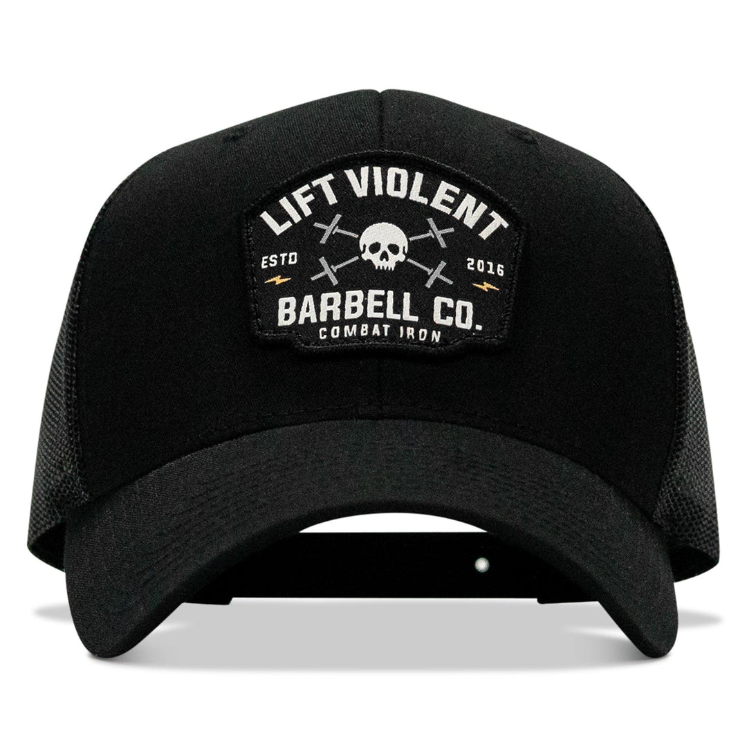 One Revolver Surfboards - Lift Violent Barbell Co Patch Snapback Hat HEADWEAR