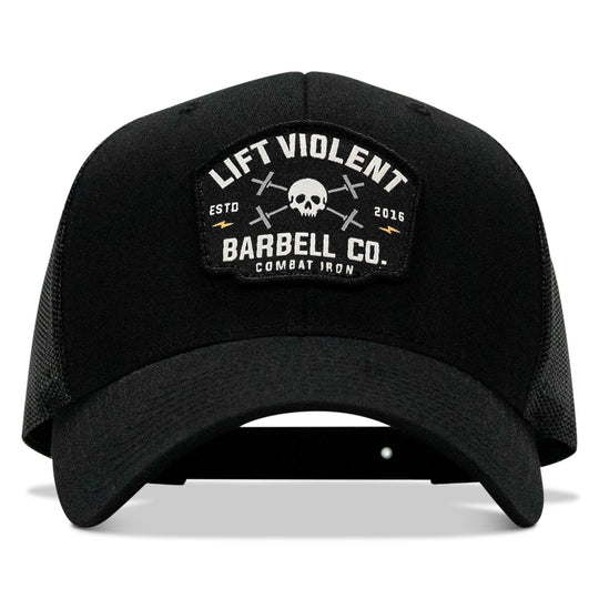 One Revolver Surfboards - Lift Violent Barbell Co Patch Snapback Hat HEADWEAR